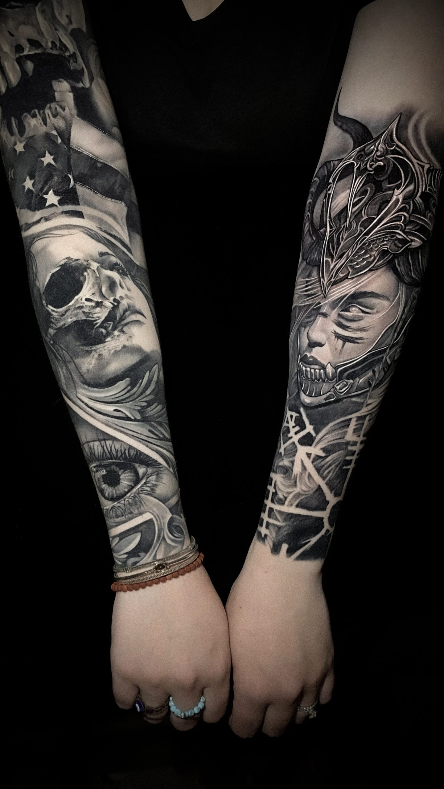 Tattoo Meaning VICTON HanSes Dark But Meaningful Tattoo Sleeve  Kpopmap
